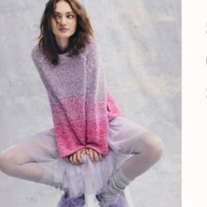FREE PEOPLE Cozy Dip Dye Sweater